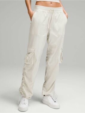 Lululemon Dance Studio Relaxed-Fit Mid-Rise Cargo Pant - Bone